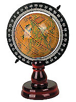 Antique gift decor direct import - scale-in full world globe stand