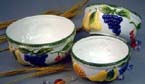 Decoration direct import - ceramic bowl fruit decor 