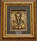 Picture photo art supply - golden Egyptian pharoah