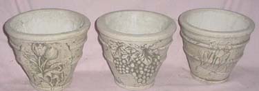 Vintage garden outdoor furnishing - pattern bowl pot ceramic