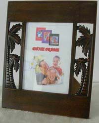 Direct import gift decor supply - Hawaii tropical tree decor fashion picture frame 
